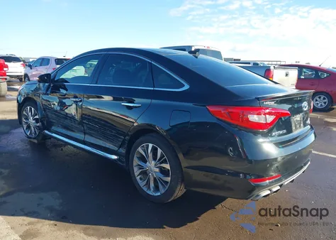 2015 Hyundai Sonata Limited 2.0T from USA, damaged, VIN 5NPE34AB2FH244829